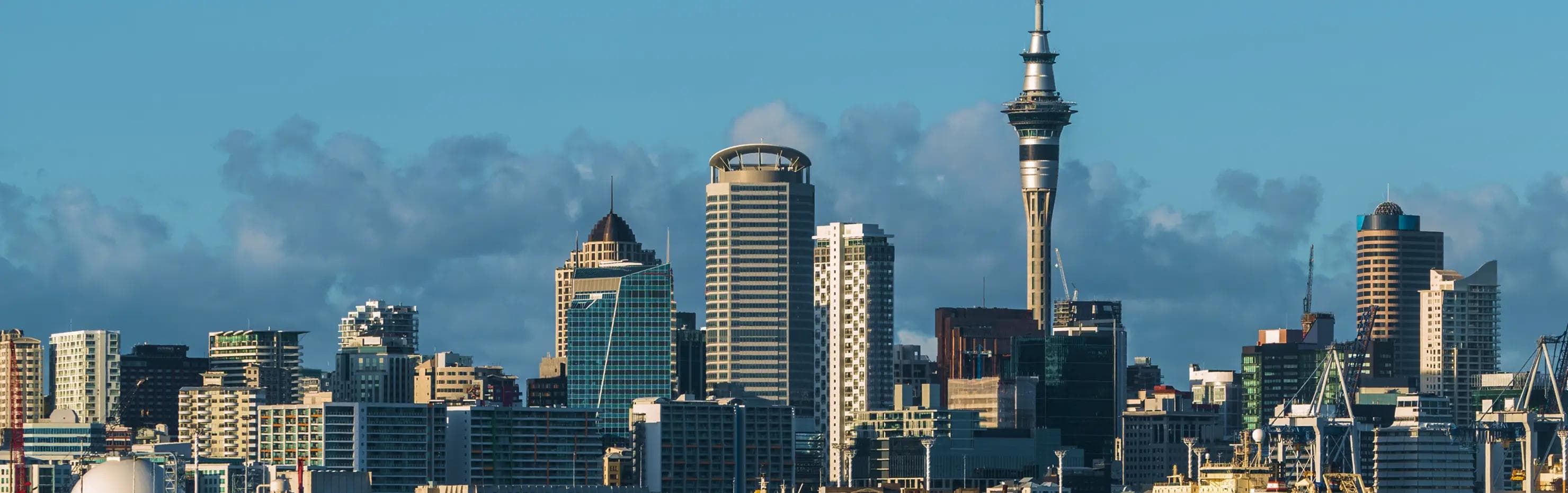 Skyline of Auckland