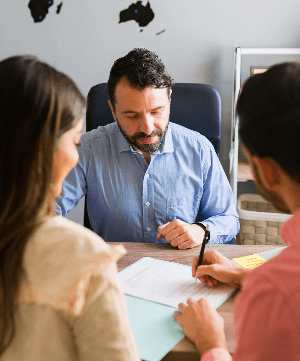 consulting an advisor over documents