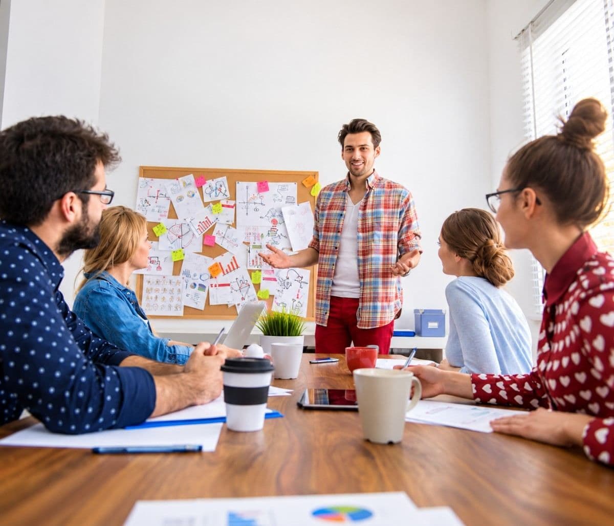 Develop ideas through discussion and projects